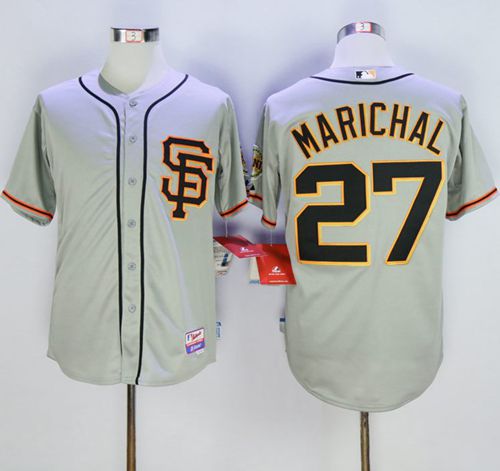 Juan Marichal San Francisco Giants grey jersey