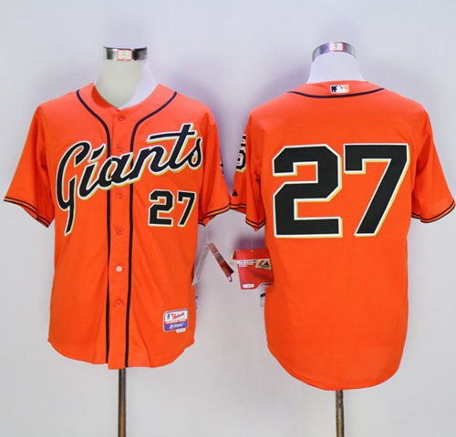 Juan Marichal San Francisco Giants orange jersey