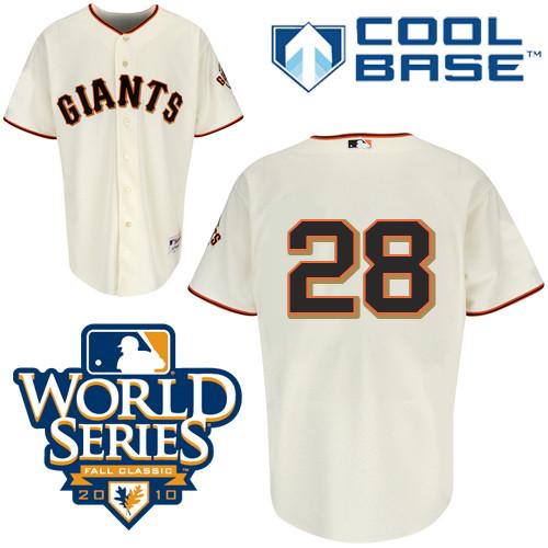 Buster Posey San Francisco Giants cream jersey