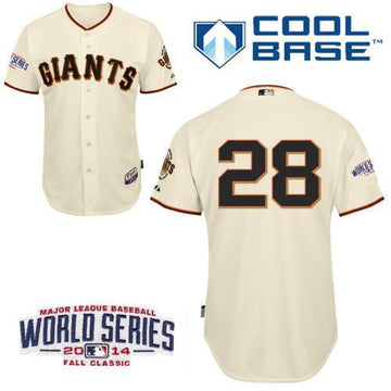 Buster Posey San Francisco Giants cream jersey