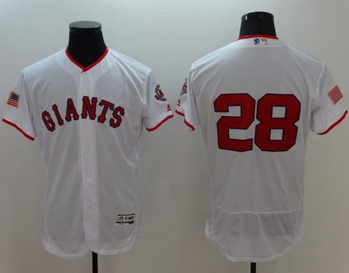 Buster Posey San Francisco Giants white Fashion jersey