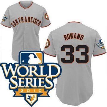 Aaron Rowand San Francisco Giants grey jersey