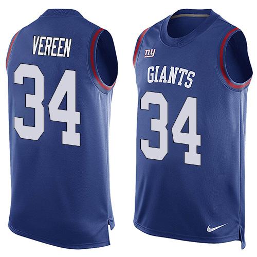 Shane Vereen New York Giants royal jersey