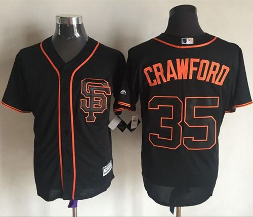 Brandon Crawford San Francisco Giants black Alternate jersey