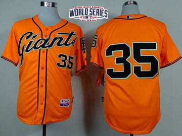 Brandon Crawford San Francisco Giants orange Alternate jersey