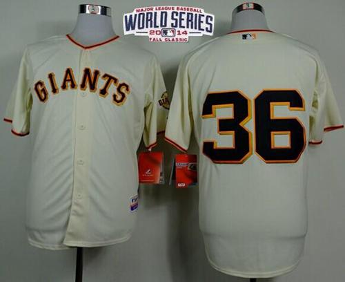 Gaylord Perry San Francisco Giants cream Home jersey