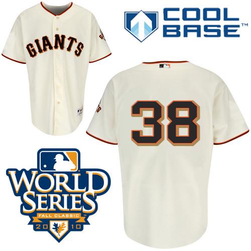 Brian Wilson San Francisco Giants cream jersey