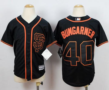 Madison Bumgarner San Francisco Giants black jersey