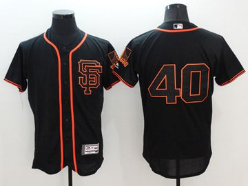 Madison Bumgarner San Francisco Giants black Authentic jersey