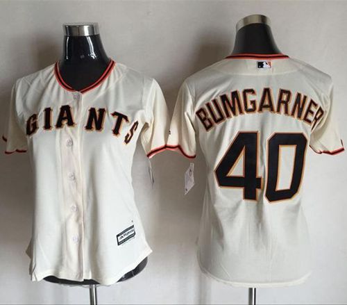 Madison Bumgarner San Francisco Giants cream Home jersey