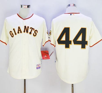 Willie McCovey San Francisco Giants cream jersey