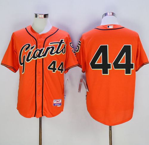 Willie McCovey San Francisco Giants orange jersey