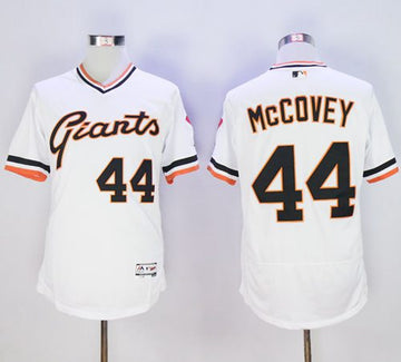 Willie McCovey San Francisco Giants white Authentic jersey