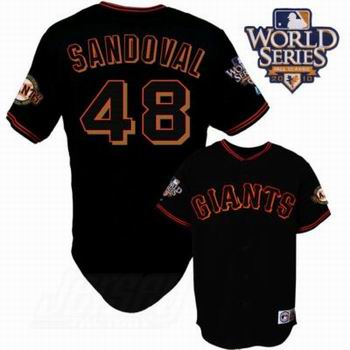Pablo Sandoval San Francisco Giants black jersey