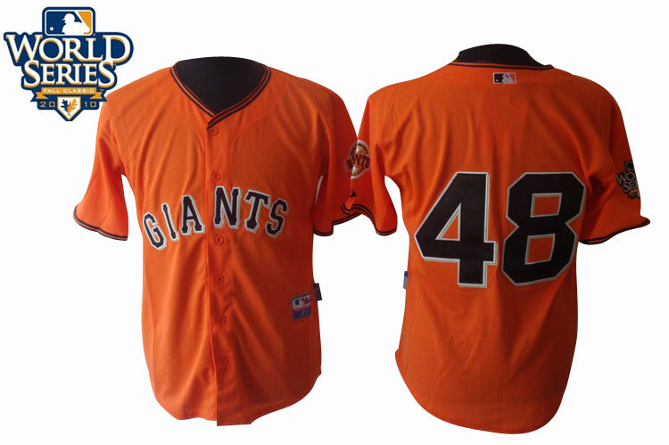Pablo Sandoval San Francisco Giants orange jersey