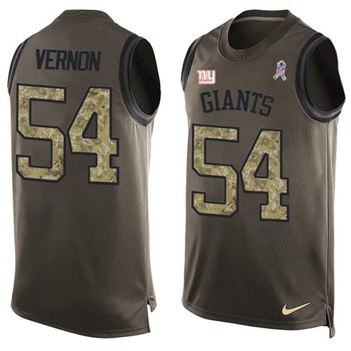Olivier Vernon New York Giants green Salute To Service jersey