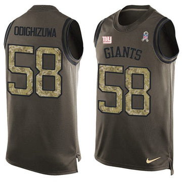 Owa Odighizuwa New York Giants green Salute To Service jersey