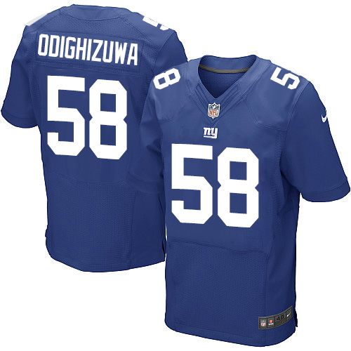 Owa Odighizuwa New York Giants royal Elite jersey