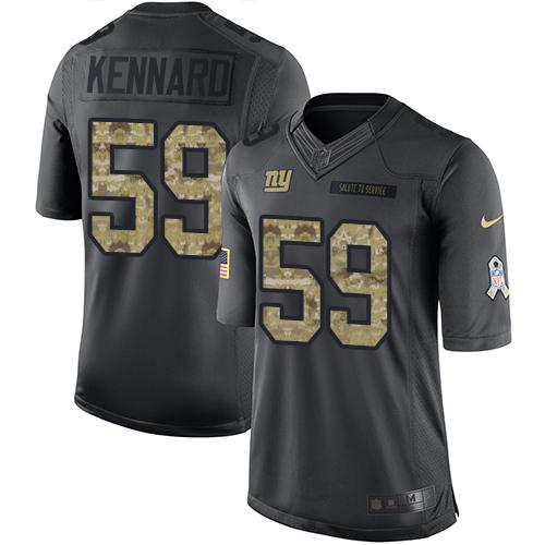 Devon Kennard New York Giants black Salute To Service jersey
