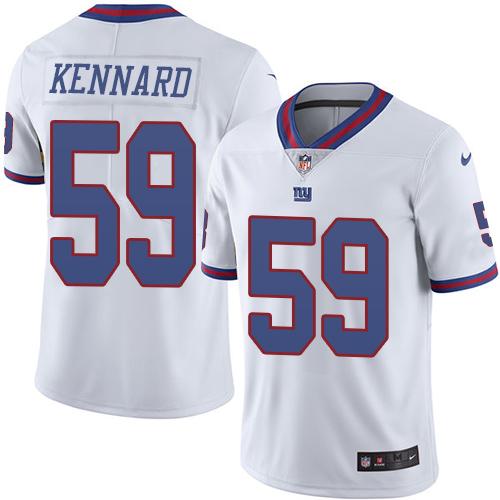 Devon Kennard New York Giants white jersey