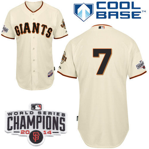 Gregor Blanco San Francisco Giants cream Home jersey
