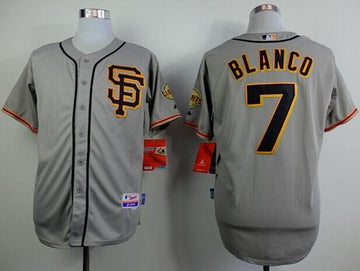 Gregor Blanco San Francisco Giants grey Road jersey