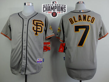 Gregor Blanco San Francisco Giants grey Road jersey
