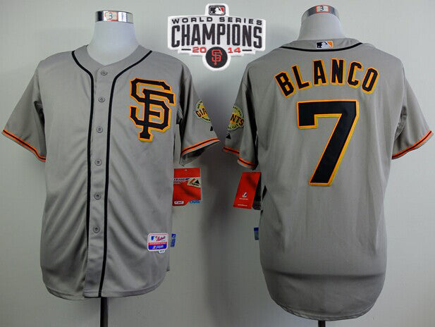Gregor Blanco San Francisco Giants grey Road jersey