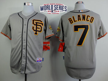 Gregor Blanco San Francisco Giants grey Road jersey