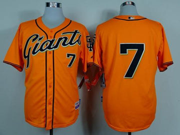 Gregor Blanco San Francisco Giants orange Alternate jersey
