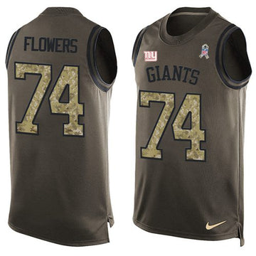 Ereck Flowers New York Giants green Salute To Service jersey