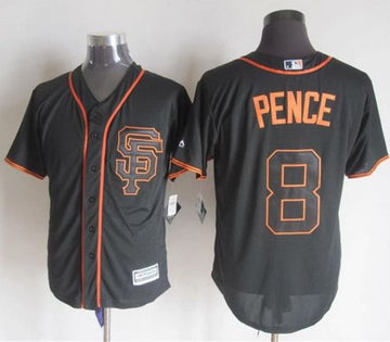 Hunter Pence San Francisco Giants black Alternate jersey