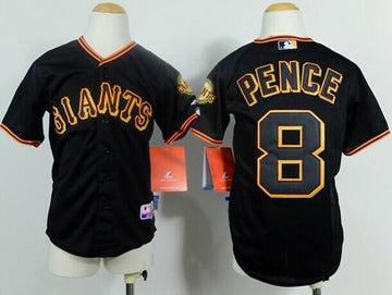Hunter Pence San Francisco Giants black jersey