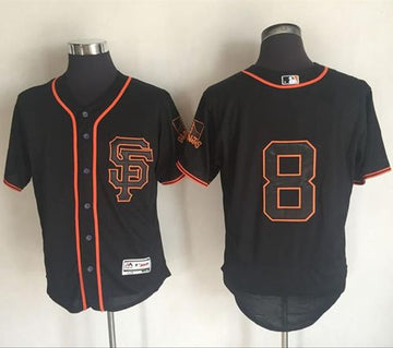 Hunter Pence San Francisco Giants black Alternate jersey