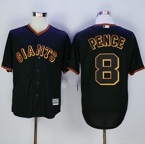 Hunter Pence San Francisco Giants black Fashion jersey