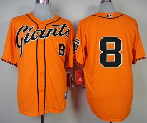 Hunter Pence San Francisco Giants orange jersey
