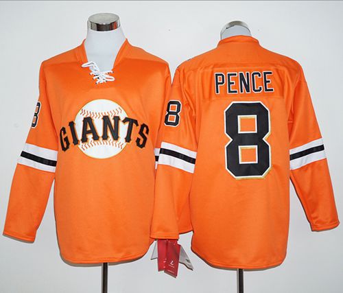 Hunter Pence San Francisco Giants orange jersey