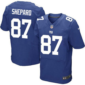 Giants #87 Sterling Shepard Royal Blue Team Color Elite Jersey