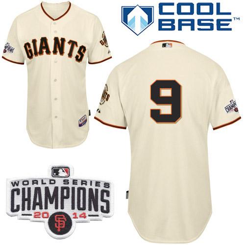 Brandon Belt San Francisco Giants cream jersey