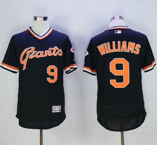 Matt Williams San Francisco Giants black Authentic jersey
