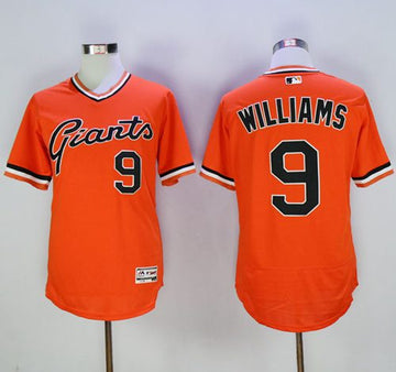 Matt Williams San Francisco Giants orange Authentic jersey