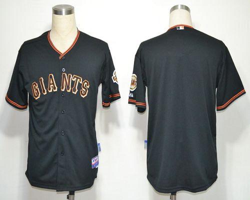 Custom San Francisco Giants black jersey