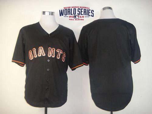 Custom San Francisco Giants black Fashion jersey