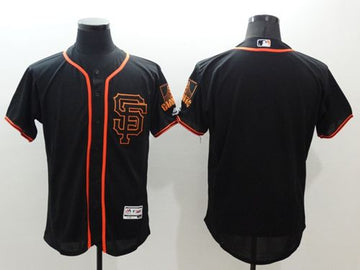 Custom San Francisco Giants black Alternate jersey