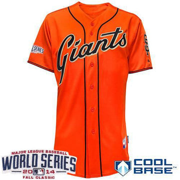 Custom San Francisco Giants orange jersey