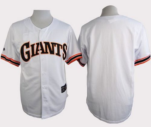 Custom San Francisco Giants white jersey