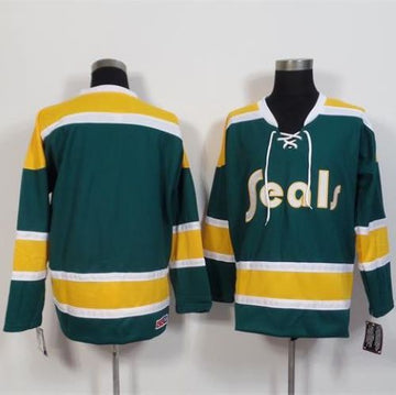 Seals Blank golden Throwback jersey