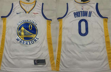 Gary Payton II Golden State Warriors white jersey
