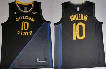 Jimmy Butler III Golden State Warriors black jersey