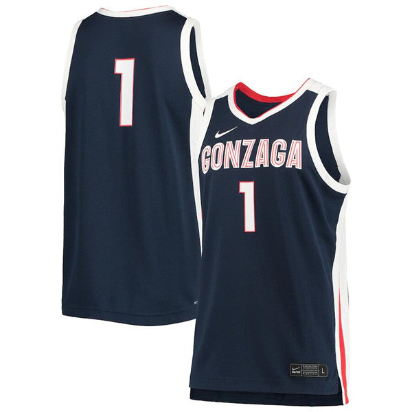 Gonzaga Bulldogs navy jersey